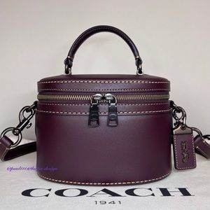 Coach 1941 Oxblood / Maroon Burgundy Train bag Crossbody Purse